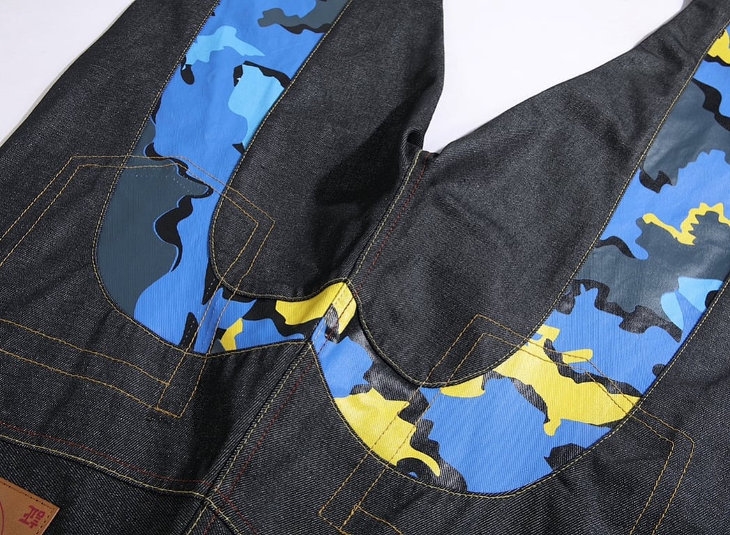 Evisu Camo Seagull Logo Jeans Black - 8