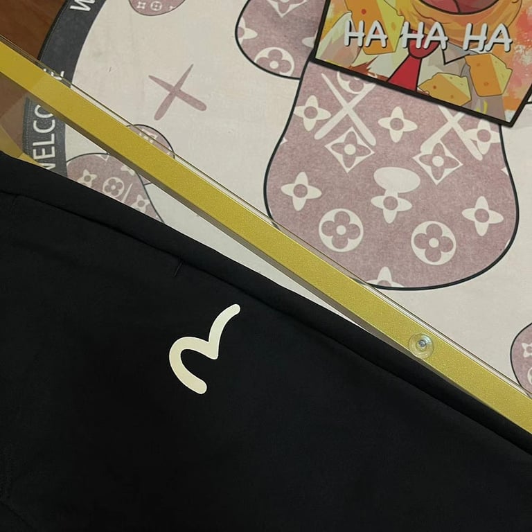 Evisu N110-19121 Seagull Sweatpants Black - 5