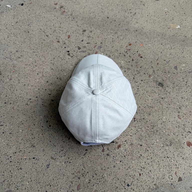 Mertra Monogram Baseball Cap White - 11