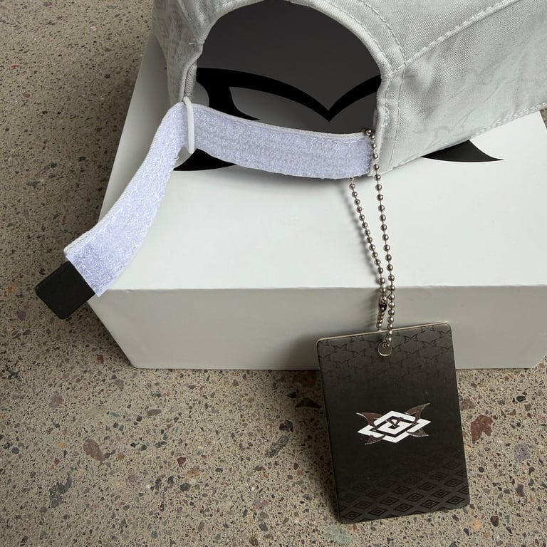 Mertra Monogram Baseball Cap White - 15
