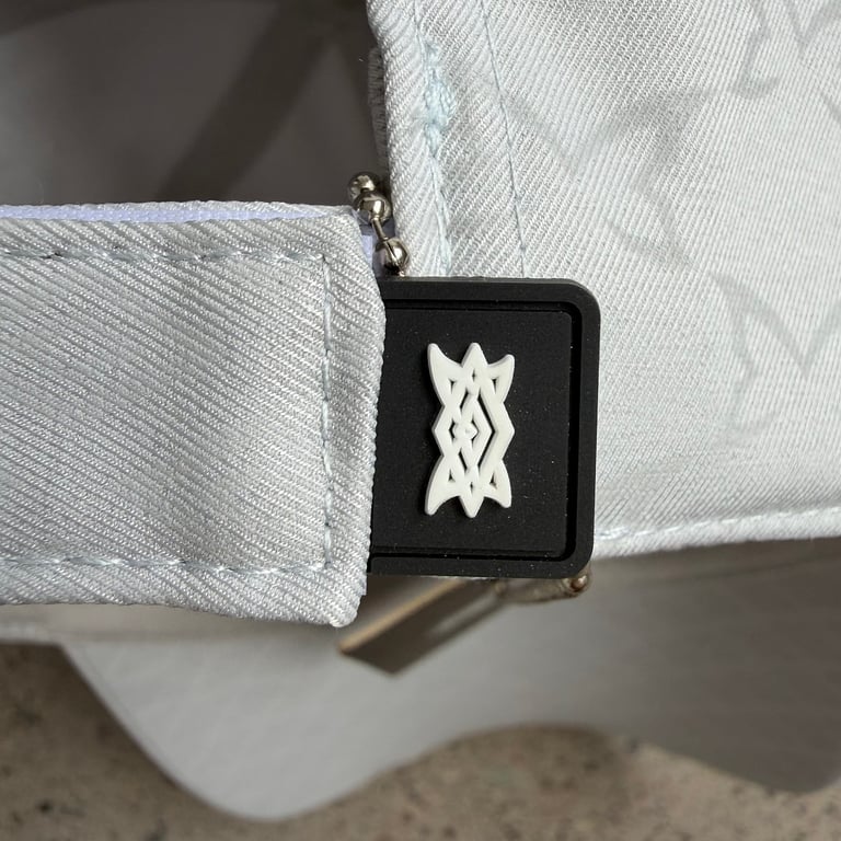 Mertra Monogram Baseball Cap White - 16