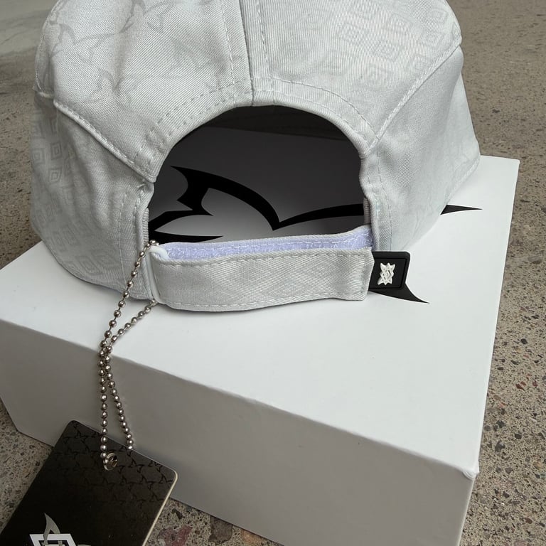 Mertra Monogram Baseball Cap White - 17