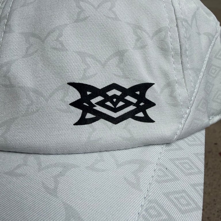 Mertra Monogram Baseball Cap White - 19