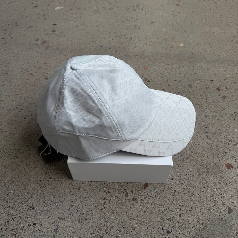 Mertra Monogram Baseball Cap White - 5
