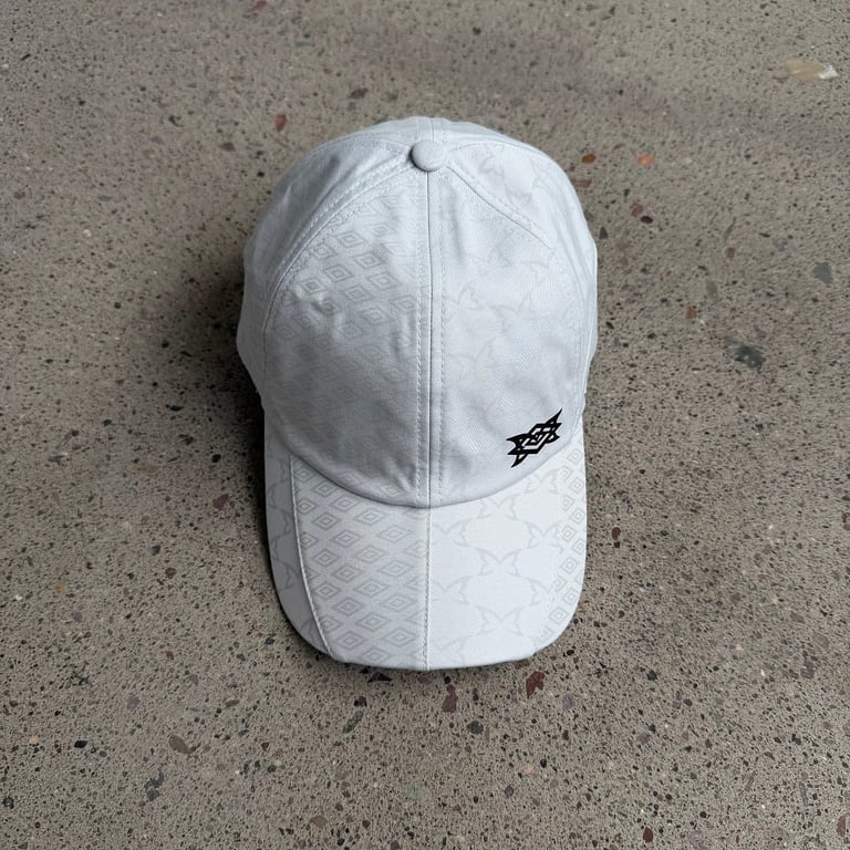 Mertra Monogram Baseball Cap White - 7