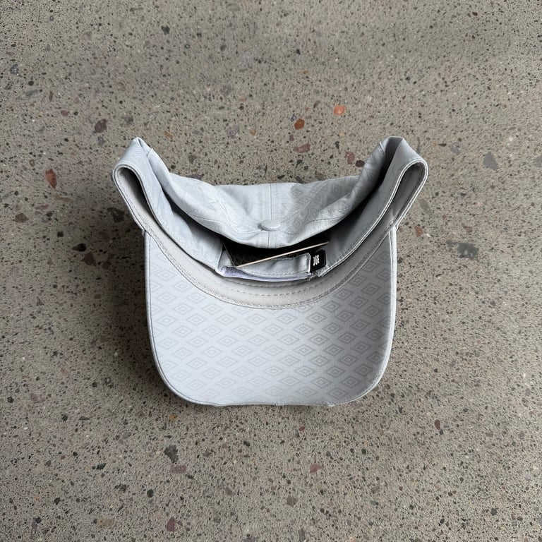 Mertra Monogram Baseball Cap White - 9