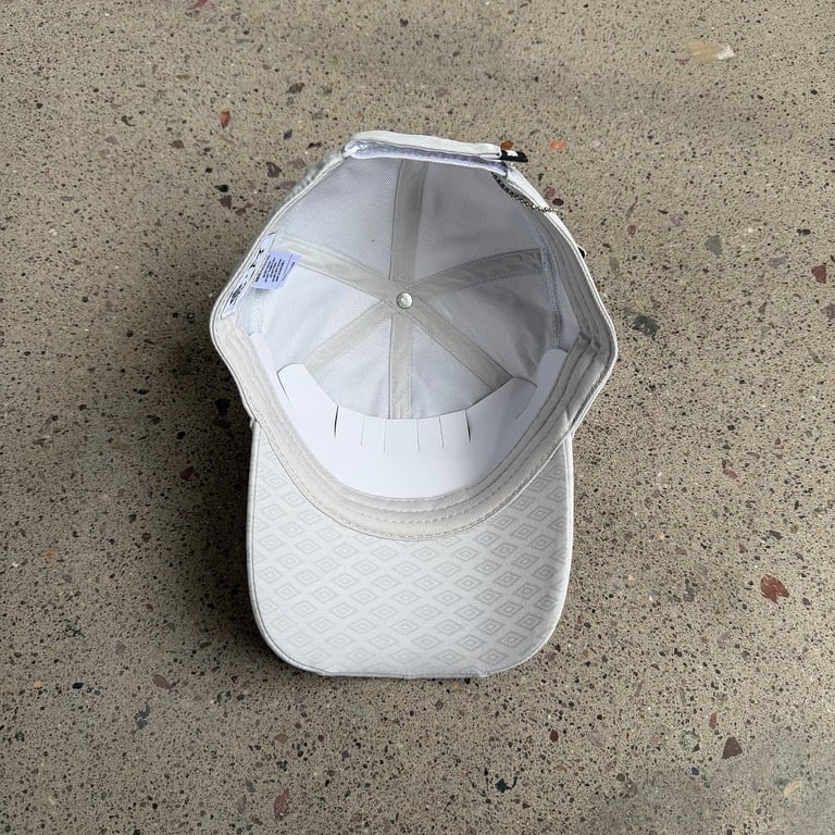 Mertra Monogram Baseball Cap White - 10