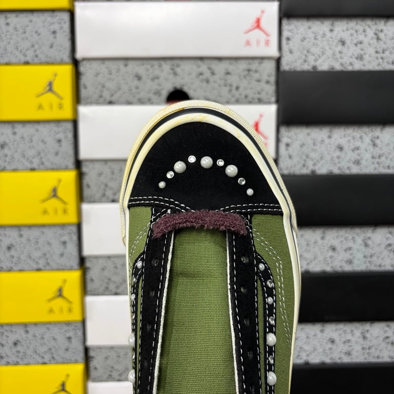 Vans Lx Old Skool 36 Satoshi Pearlized Army Green - 11