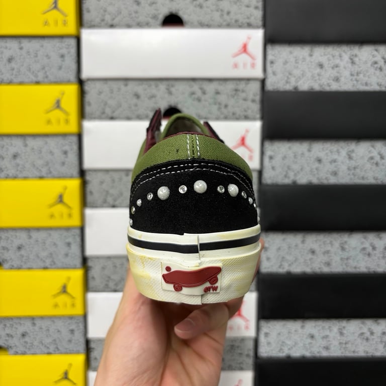 Vans Lx Old Skool 36 Satoshi Pearlized Army Green - 7
