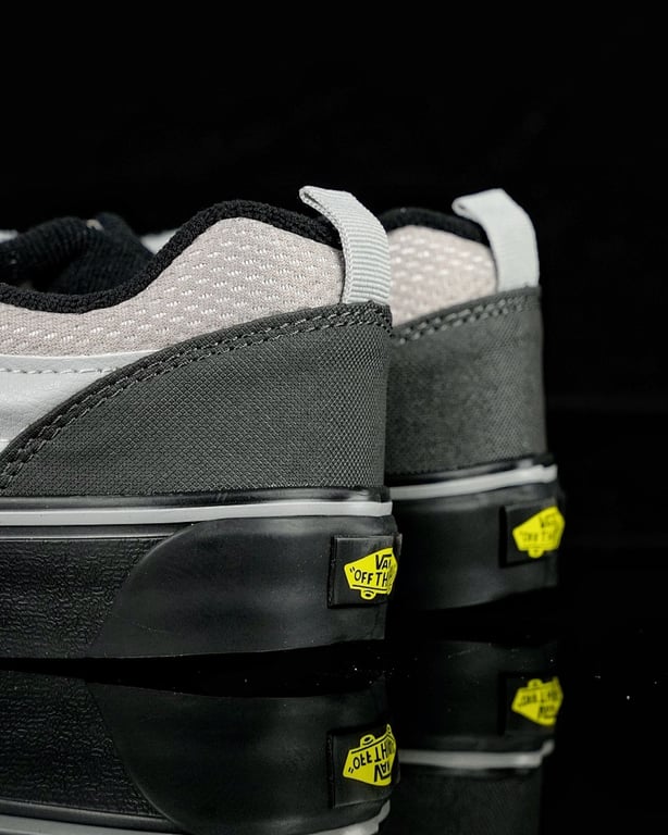 Vans Knu Skool Grey Black Lightning - 4
