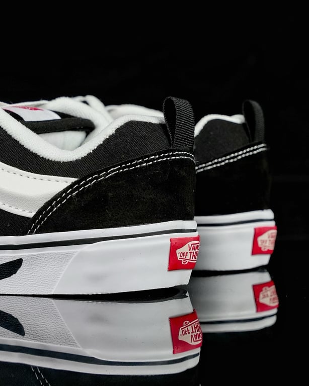 Vans Knu Skool Black White Lightning - 4