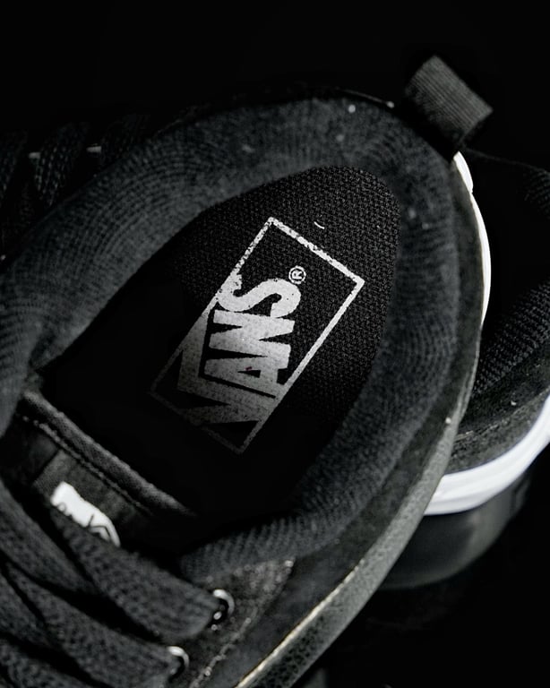 Vans Knu Skool Black Pearly Texture - 5
