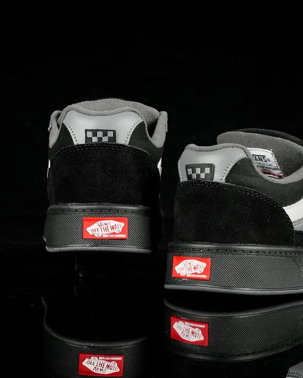 Vans Knu Skool Black Grey - 3