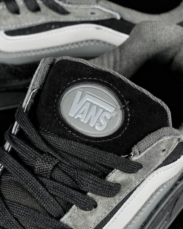 Vans Knu Skool Black Grey - 5