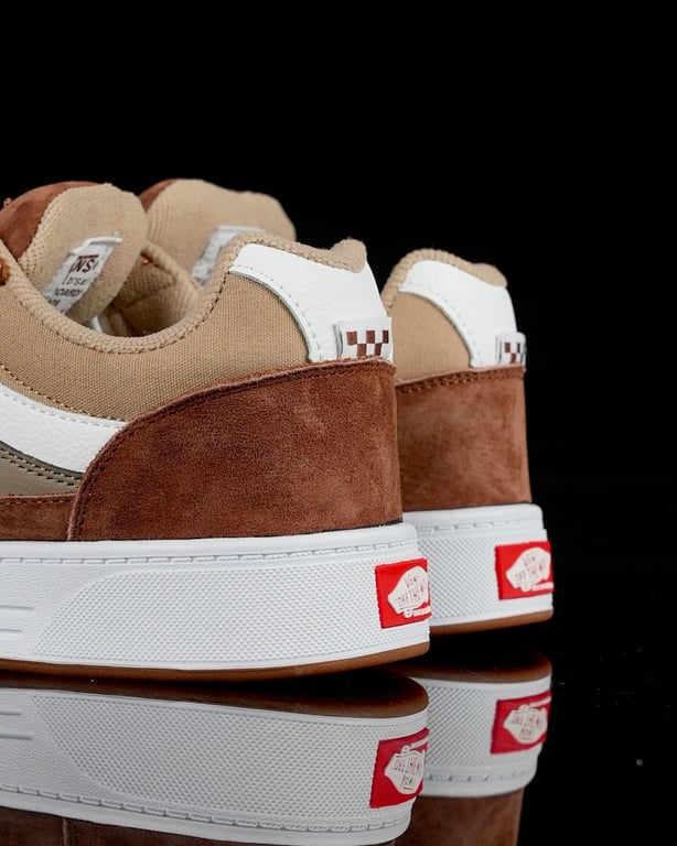 Vans Knu Skool Brown White - 4