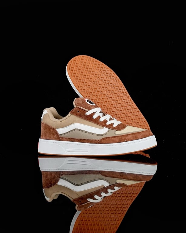 Vans Knu Skool Brown White - 6