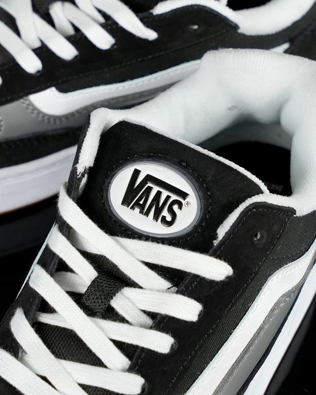 Vans Knu Skool Black Grey - 5