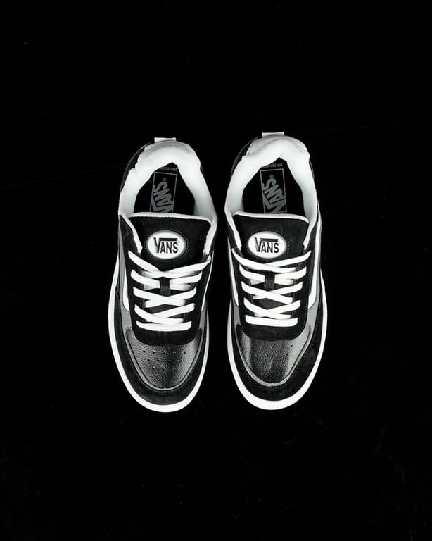 Vans Knu Skool Black Grey - 9