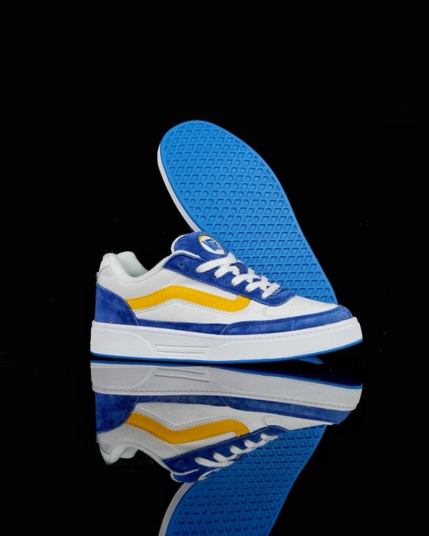 Vans Knu Skool Blue Yellow - 6