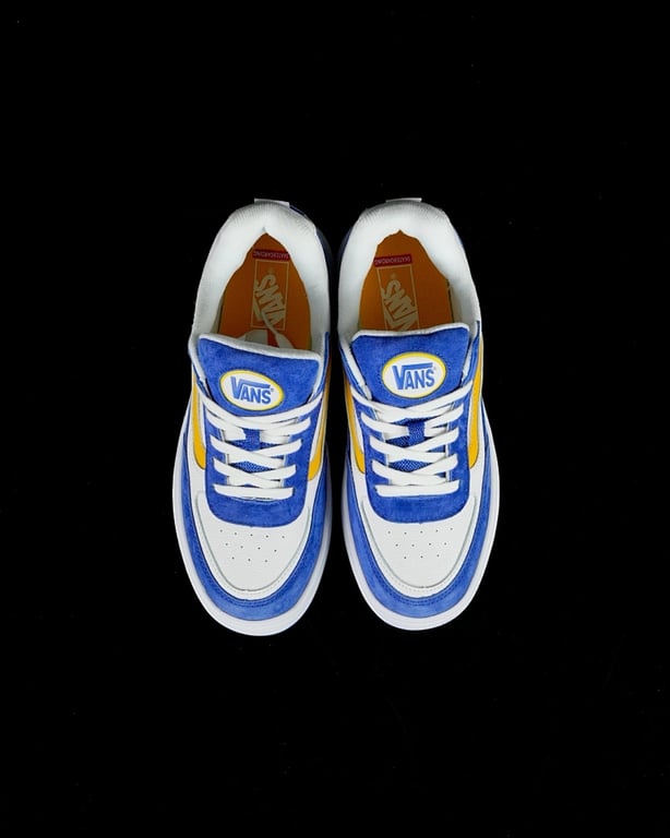 Vans Knu Skool Blue Yellow - 9