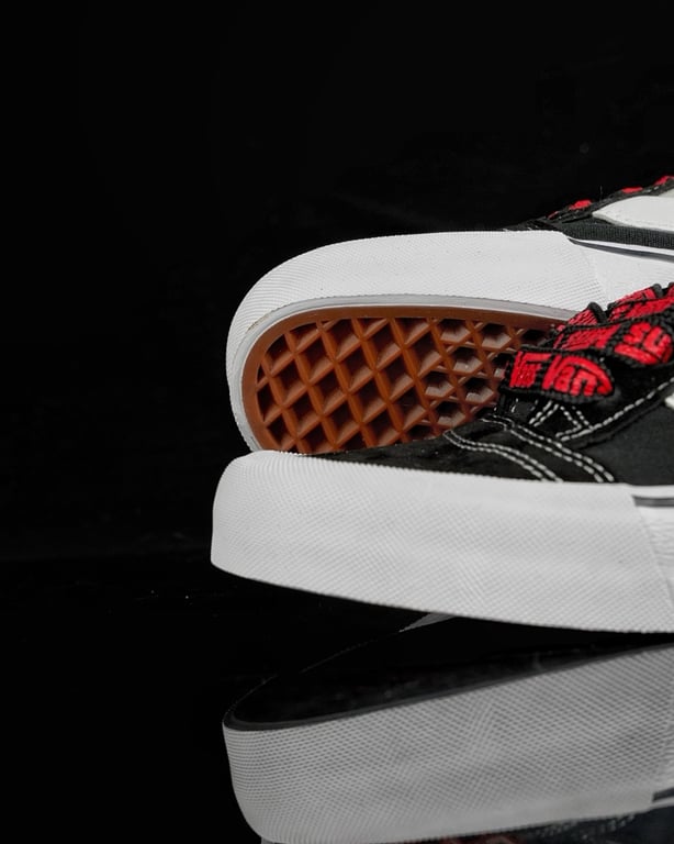 Vans Knu Skool Black White - 2