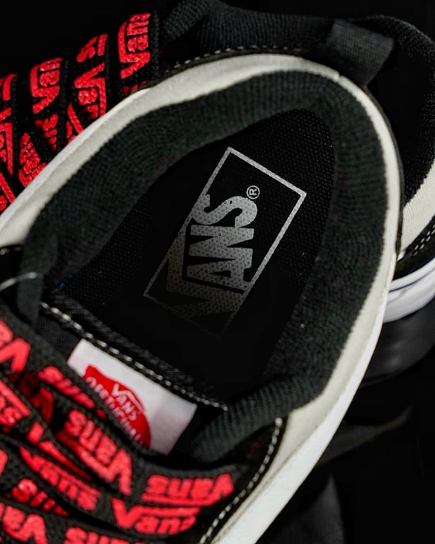 Vans Knu Skool Black White - 5