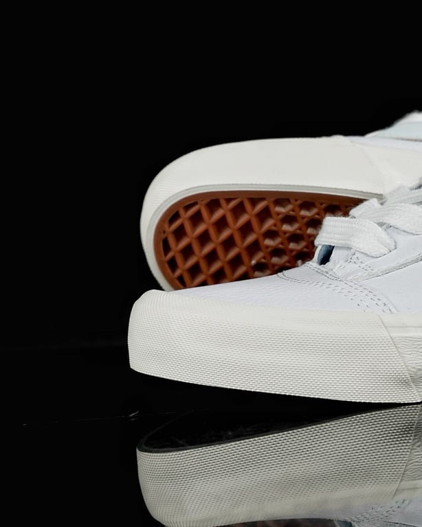 Vans Knu Skool White Blue Leather - 2