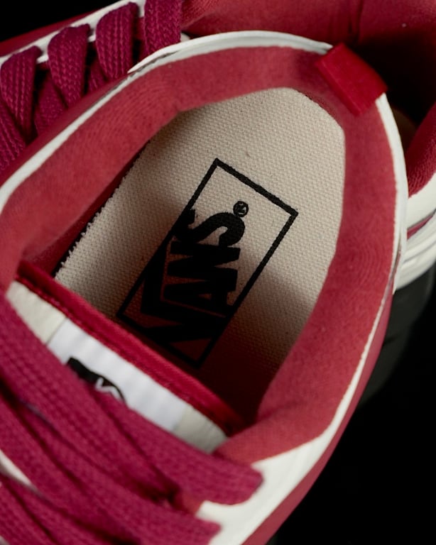 Vans Knu Skool White Red - 5