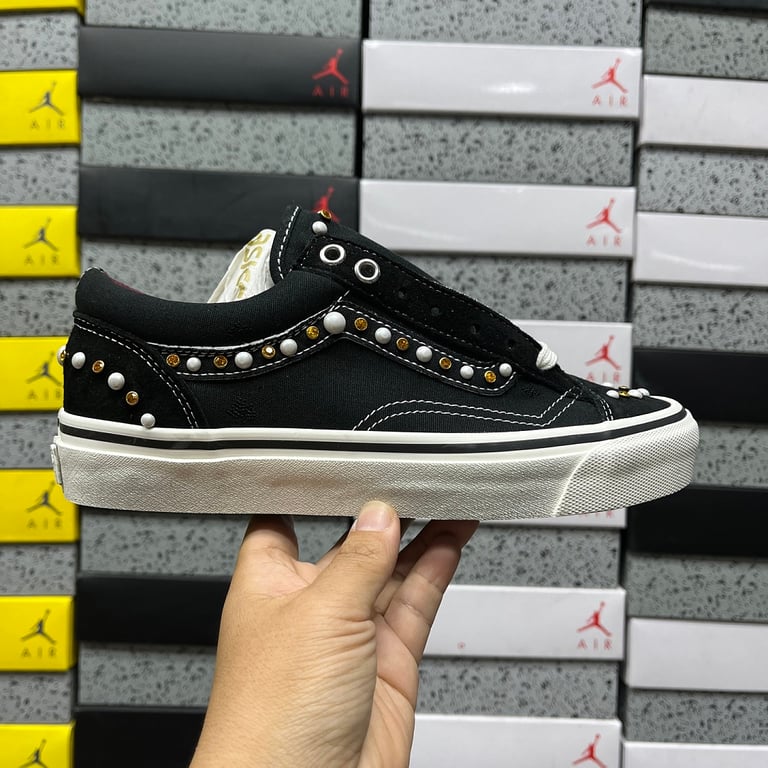 Vans Old Skool 36 Pearlized Marshmallow Black - 10