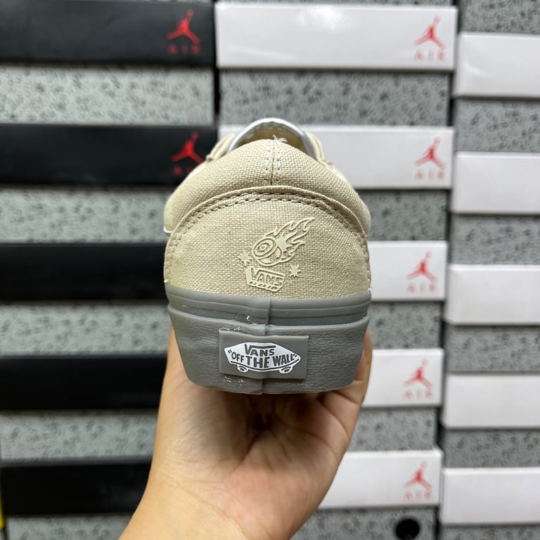 Vans Old Skool Grey White VN000EGAQ3F - 4