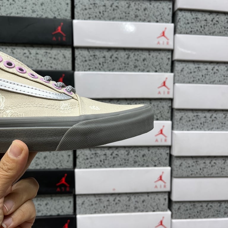 Vans Old Skool Grey White VN000EGAQ3F - 9
