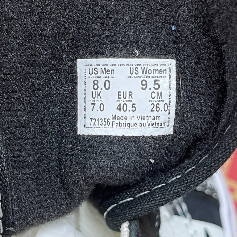 Vans Old Skool Hirono Black White - 2