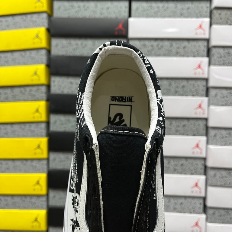 Vans Old Skool Hirono Black White - 6
