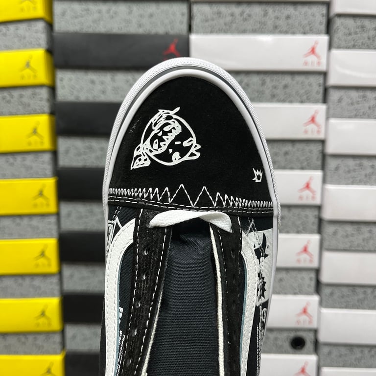 Vans Old Skool Hirono Black White - 7