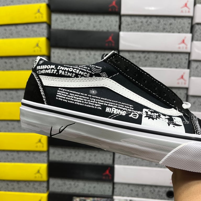 Vans Old Skool Hirono Black White - 8
