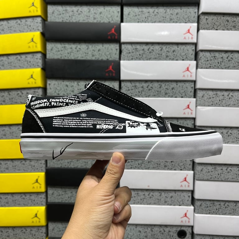 Vans Old Skool Hirono Black White - 10