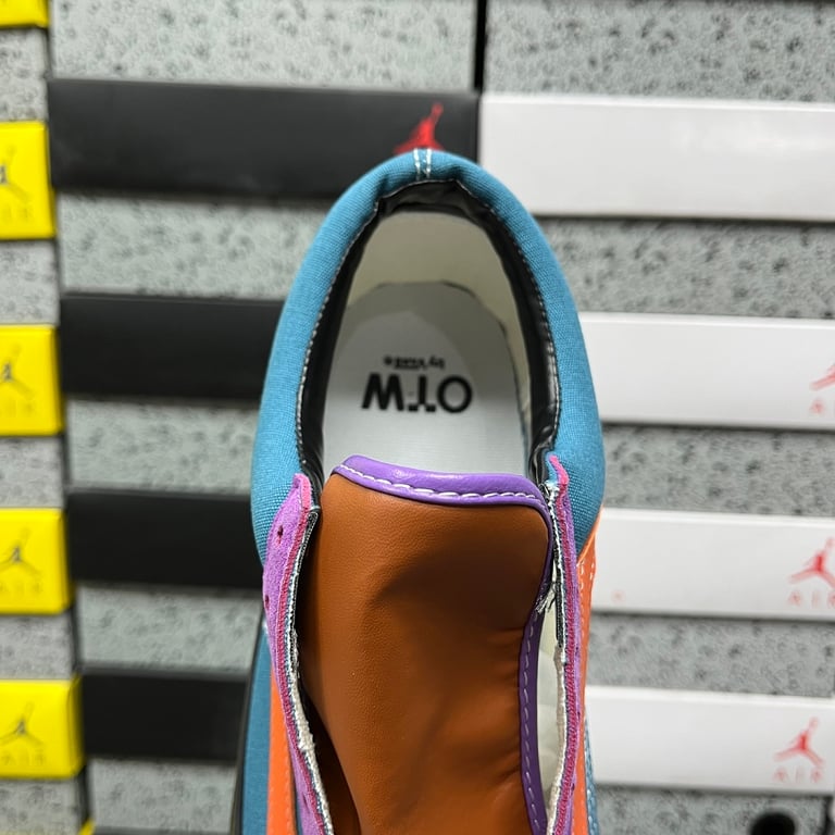Vans Old Skool 36 LX Multi-Color Purple Teal Orange - 6