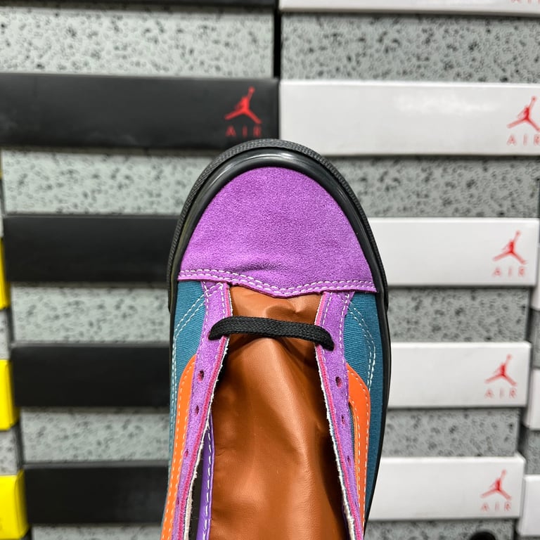 Vans Old Skool 36 LX Multi-Color Purple Teal Orange - 7