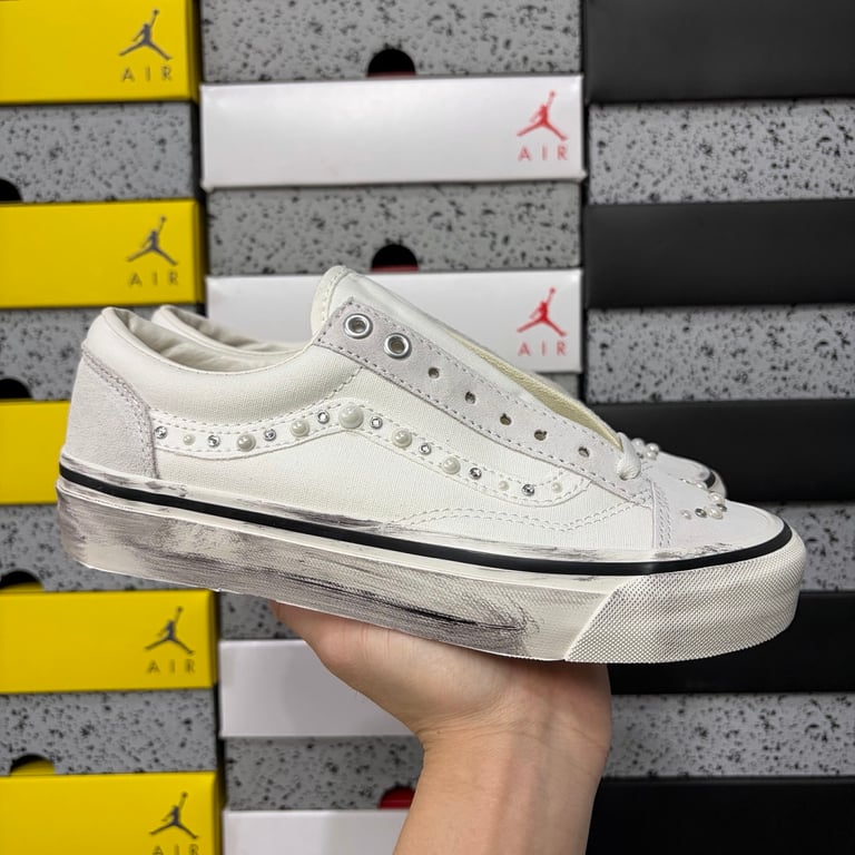 Vans Lx Old Skool 36 Pearlized Marshmallow - 4