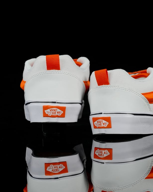 Vans Knu Skool White Orange - 3