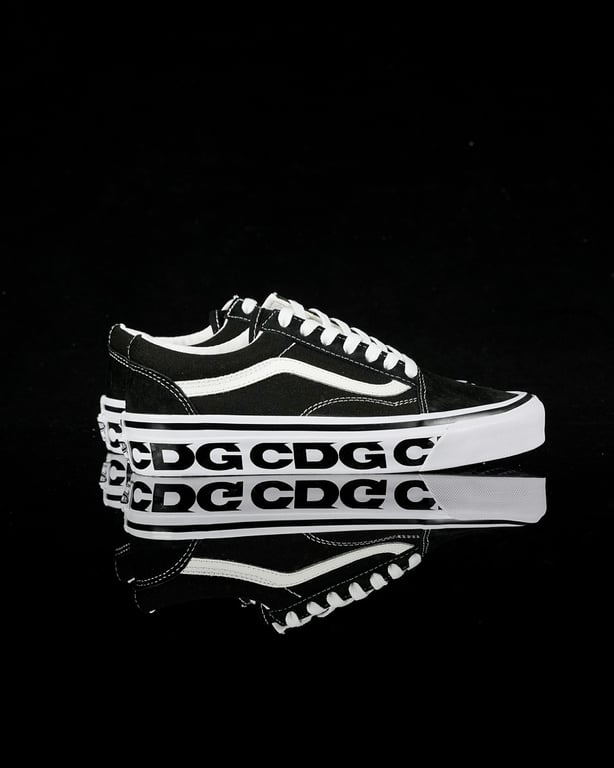 Vans Old Skool x CDG Black White - 8