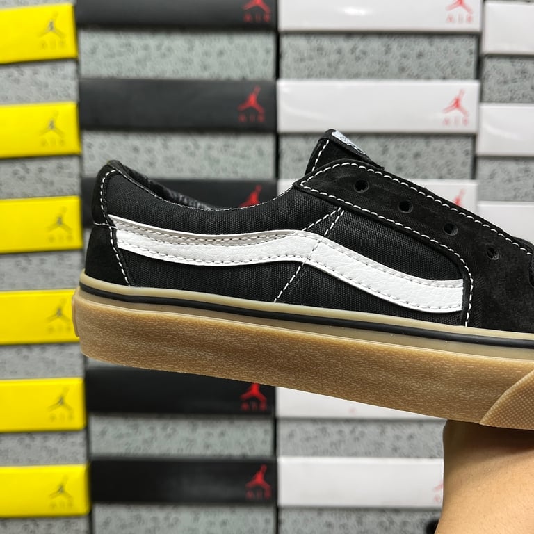 Vans Sk8-Low Black Gum - 8