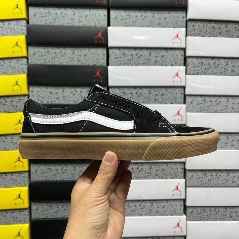 Vans Sk8-Low Black Gum - 10