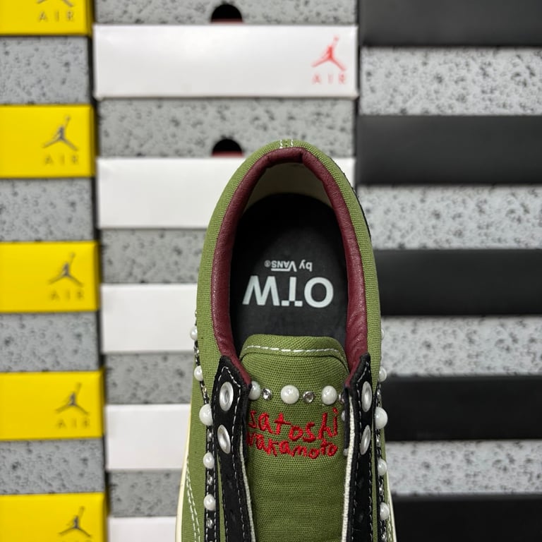 Vans Old Skool 36 LX Satoshi Pearlized Army Green - 8