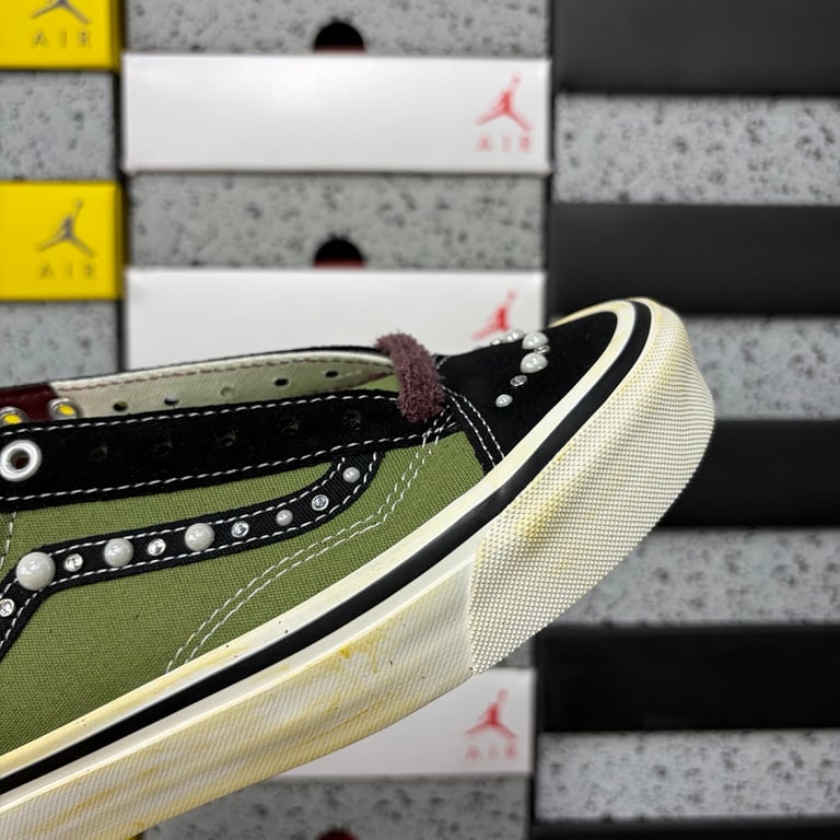 Vans Old Skool 36 LX Satoshi Pearlized Army Green - 10