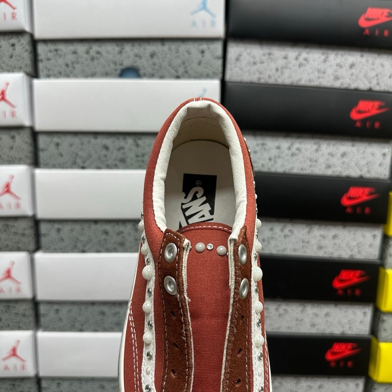 Vans Old Skool 36 LX Pearlized Orange Red VN000E8VFSB - 5