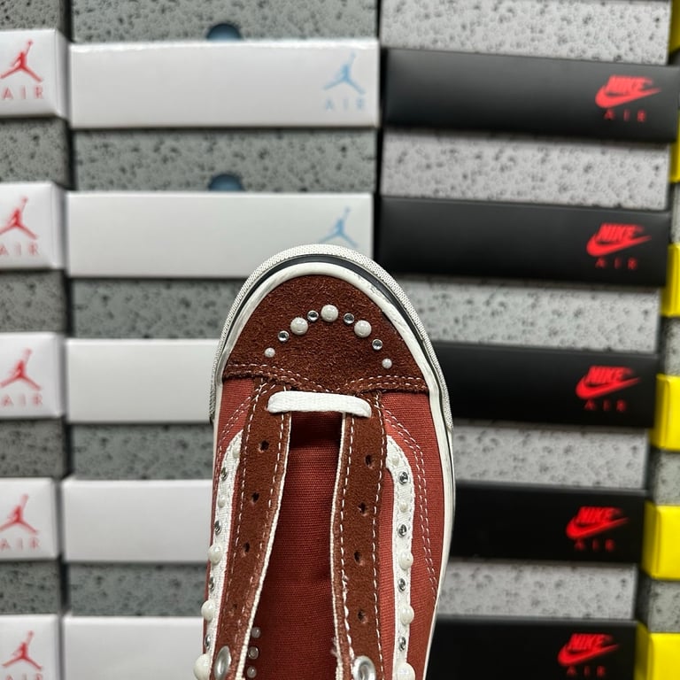Vans Old Skool 36 LX Pearlized Orange Red VN000E8VFSB - 8