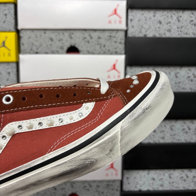Vans Lx Old Skool 36 Pearlized Marshmallow Red - 10