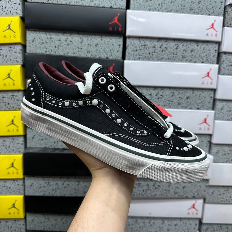 Vans Old Skool 36 LX Pearled Marshmallow Black - 2