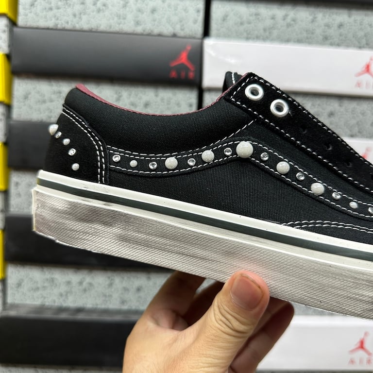 Vans Old Skool 36 LX Pearled Marshmallow Black - 6